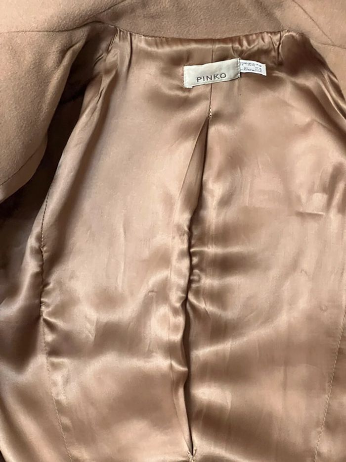 Trench en laine vierge et cachemire Pinko - photo numéro 11