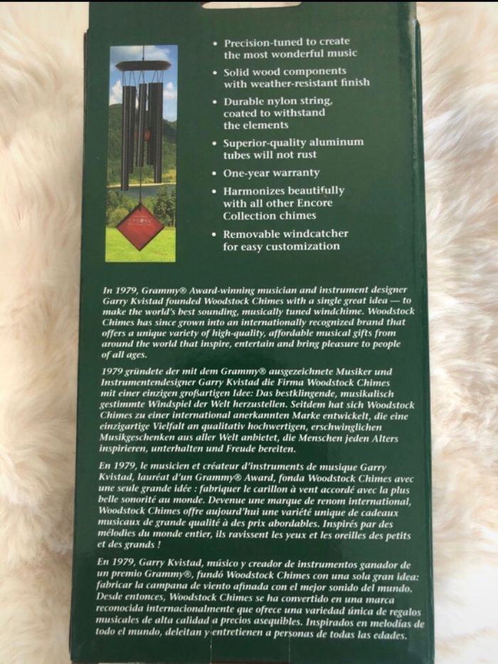 Carillon Mars,noir,  collection Encore, Woodstock - photo numéro 4