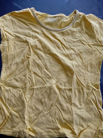 Tee shirt jaune