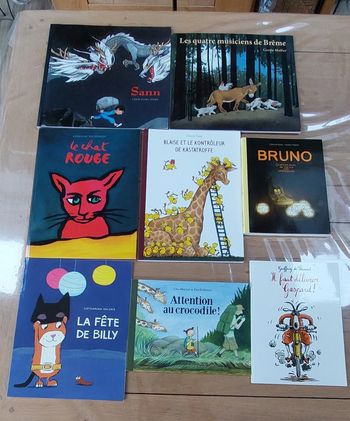 Lot de 8 Livres Ecole des Loisirs