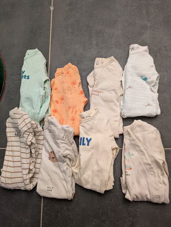 Lot de 8 pyjamas Kiabi