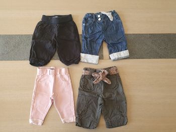 Lot de pantalons 3 mois