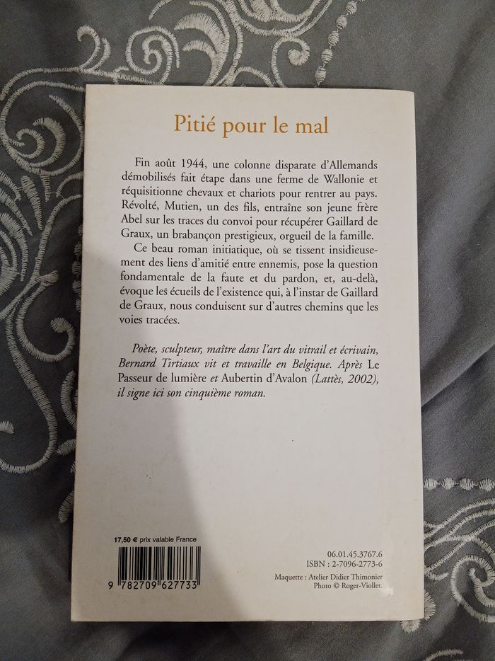 Livre (21) 📚 Pitié pour le mal - photo numéro 2
