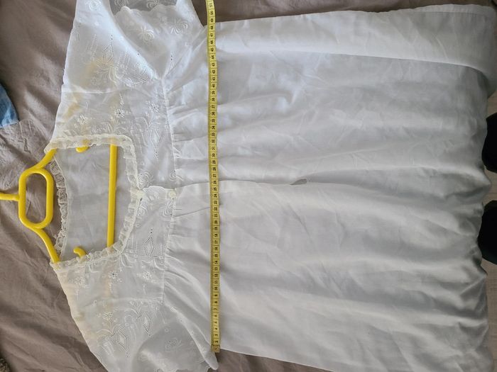 Vieille chemise de nuit tissu très léger vintage - photo numéro 8