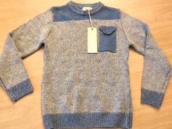 Pull garçon taille 10 ans  ( laine )neuf