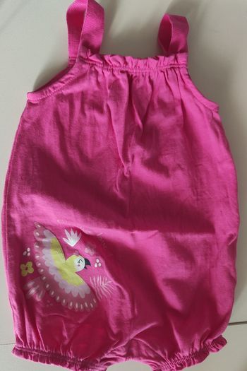 Combinaison-short fille 3 mois