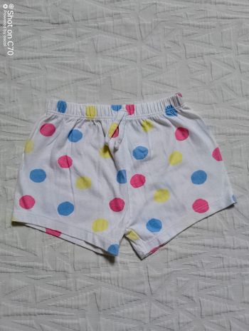 Tex short pois 12 mois