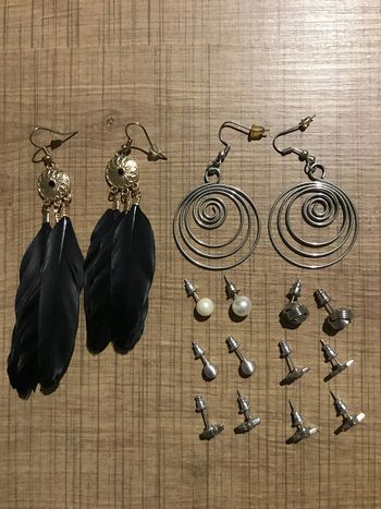 Lot boucle d’oreille