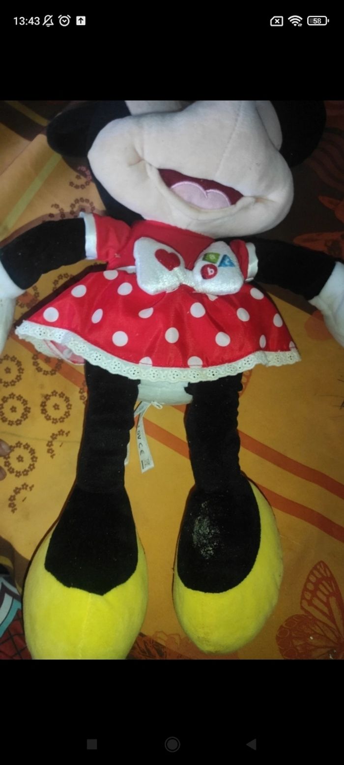 Peluche Minnie j41 - photo numéro 4