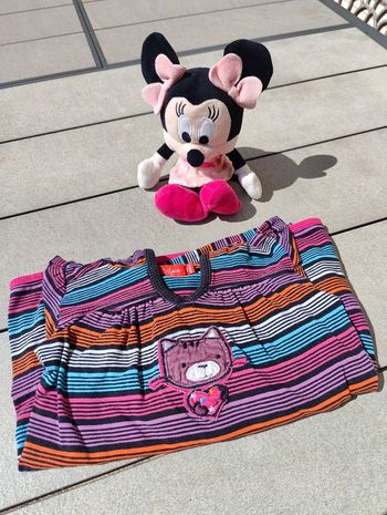 Jolie robe capuche tissaia 18 mois