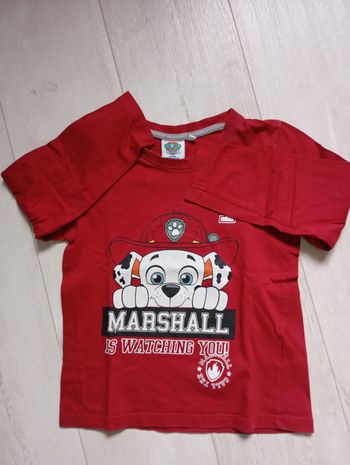 Tee shirt pat patrouille 8 ans