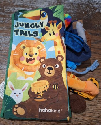 Livre tissu Jungle Hahaland