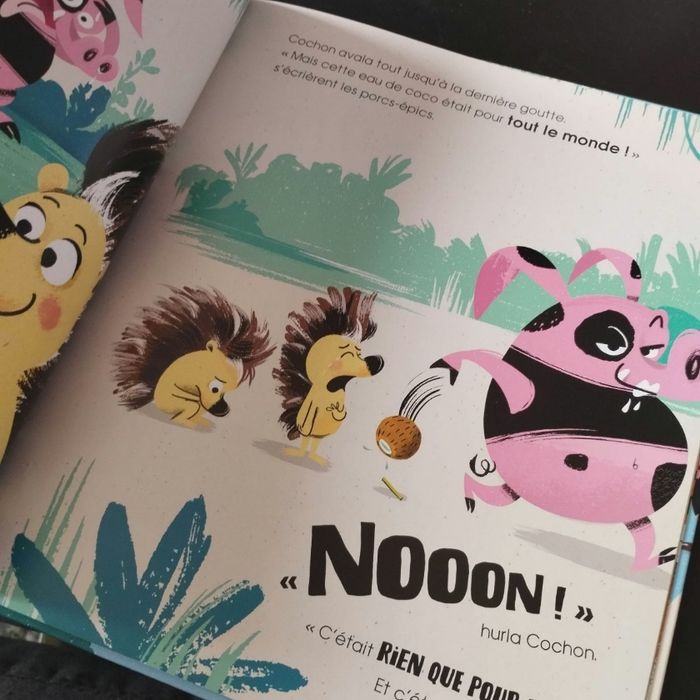 Livre enfant Kimane caractère de cochon - photo numéro 3