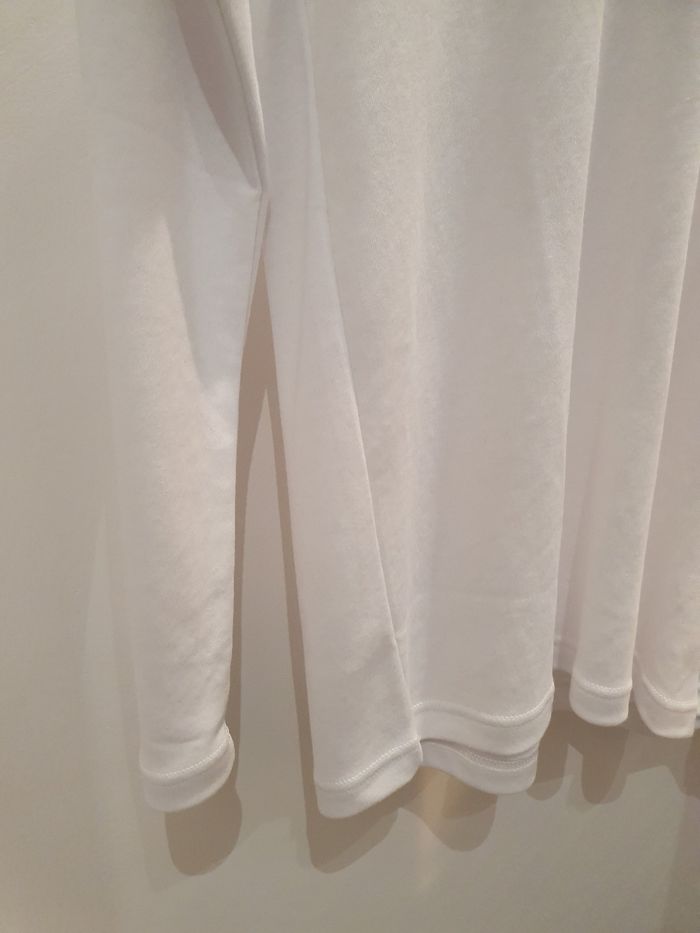 T-shirt Honduras blanc manches longues Taille L - photo numéro 3