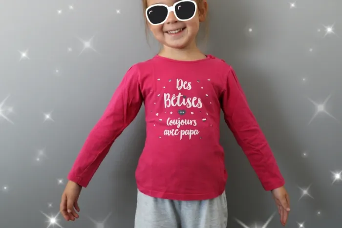 T-shirt manches longues taille 4 ans - photo numéro 2