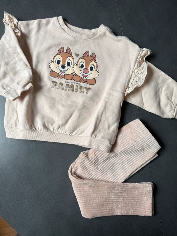 Ensemble 2 pièces sweat / legging 24 mois