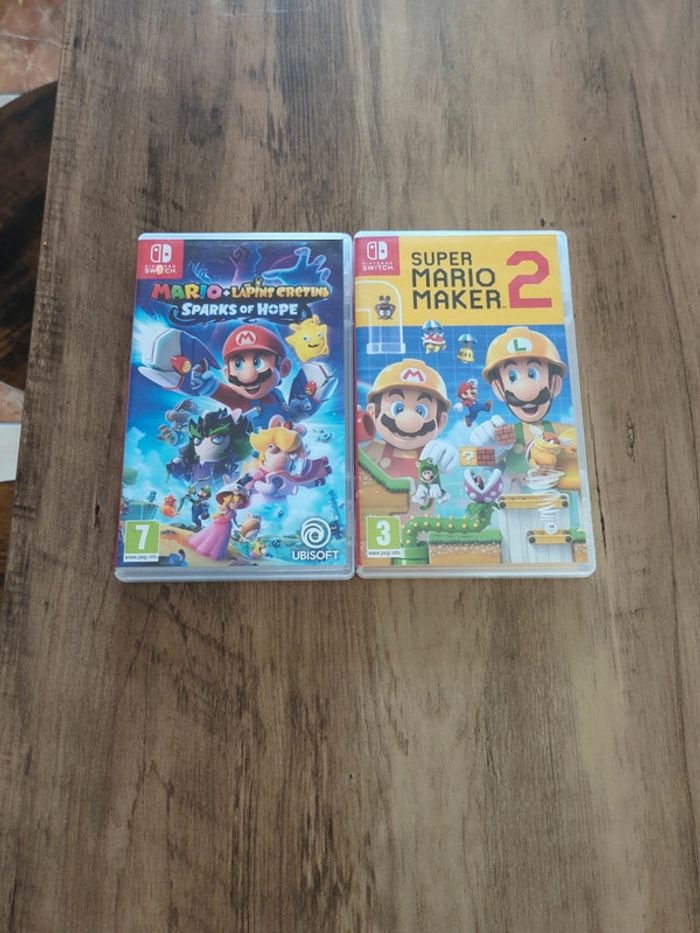 2 jeux Switch