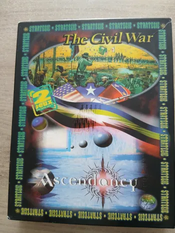 Boîte jeu pc cd rom the civil Warren stratégie jeux