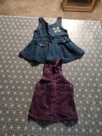 Deux robes fille