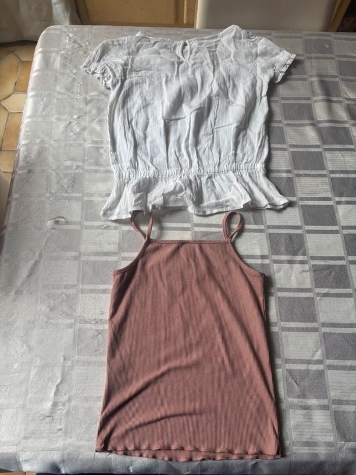 Lot débardeur et blouse 6 ans - photo numéro 4