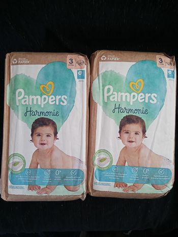 Couche Pampers harmonie taille 3