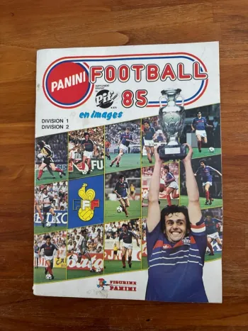 Livre Panini, football 85 en images