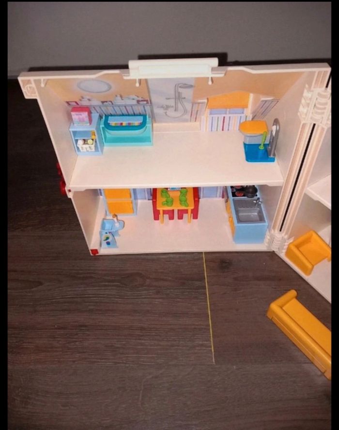 maison playmobil transportable