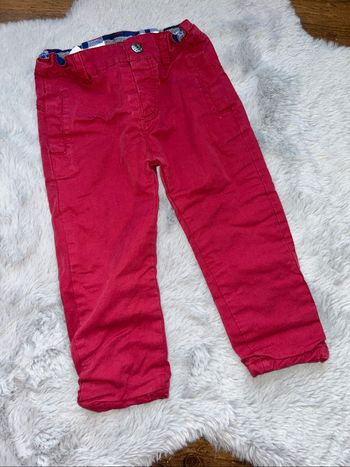 Pantalon bordeaux - 12 mois - Sucre d’orge