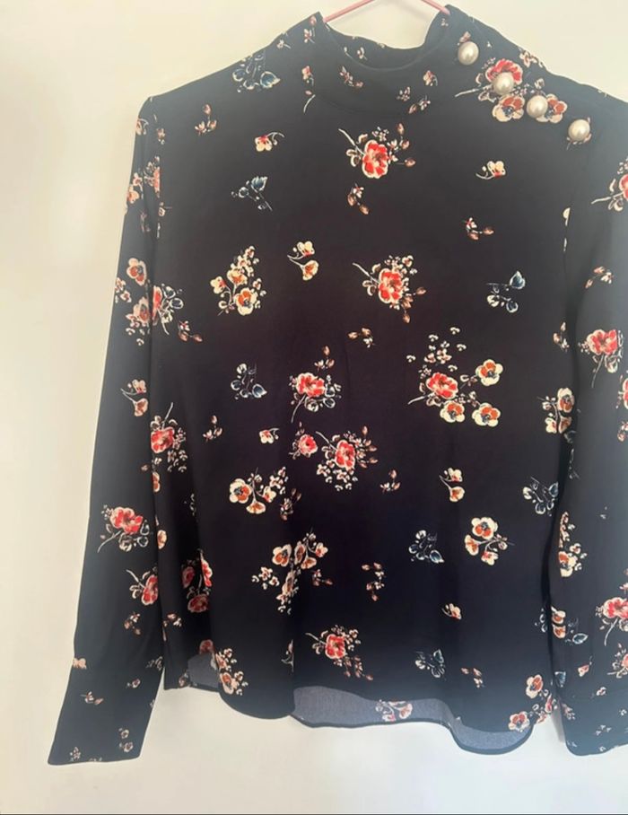 Blouse Zara fleurie - photo numéro 5