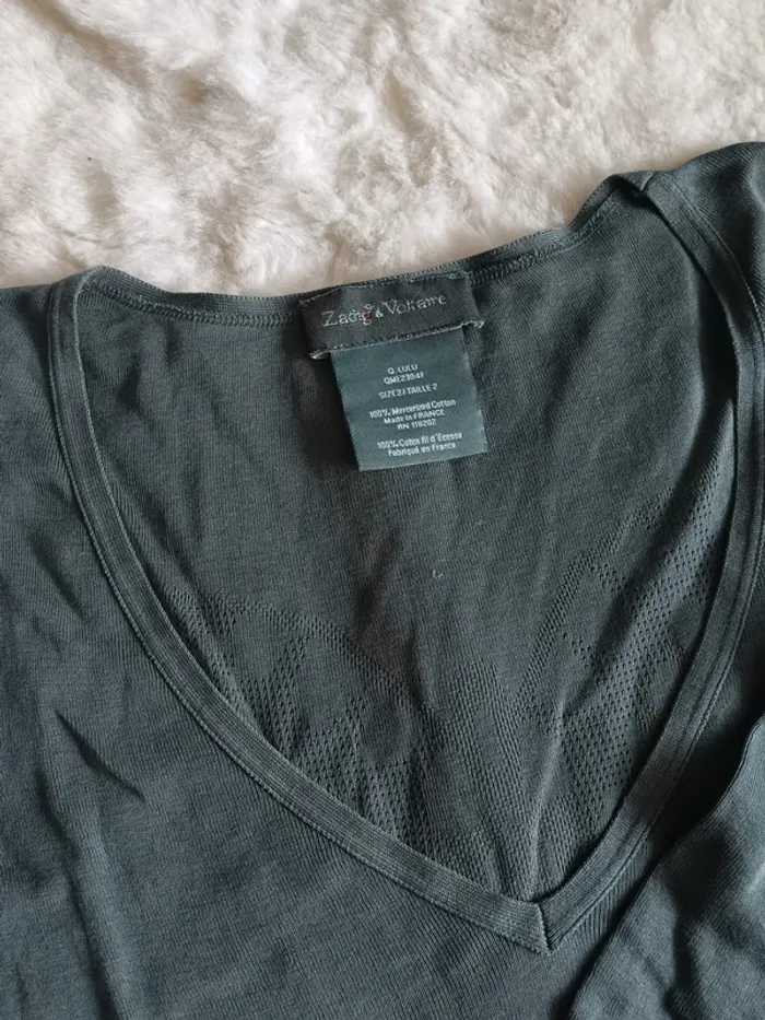 Teeshirt classiie Zadig et Voltaire t.2 - photo numéro 2