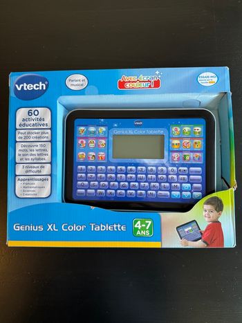 Tablette vtech bleu