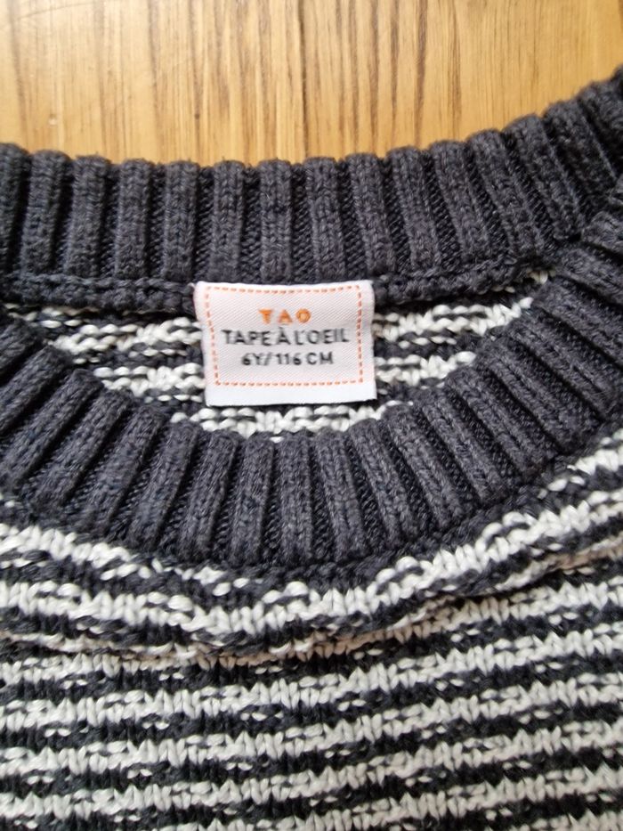 👕 Lot de 5 pulls garçon 6 ans – différentes marques 👦 - photo numéro 3