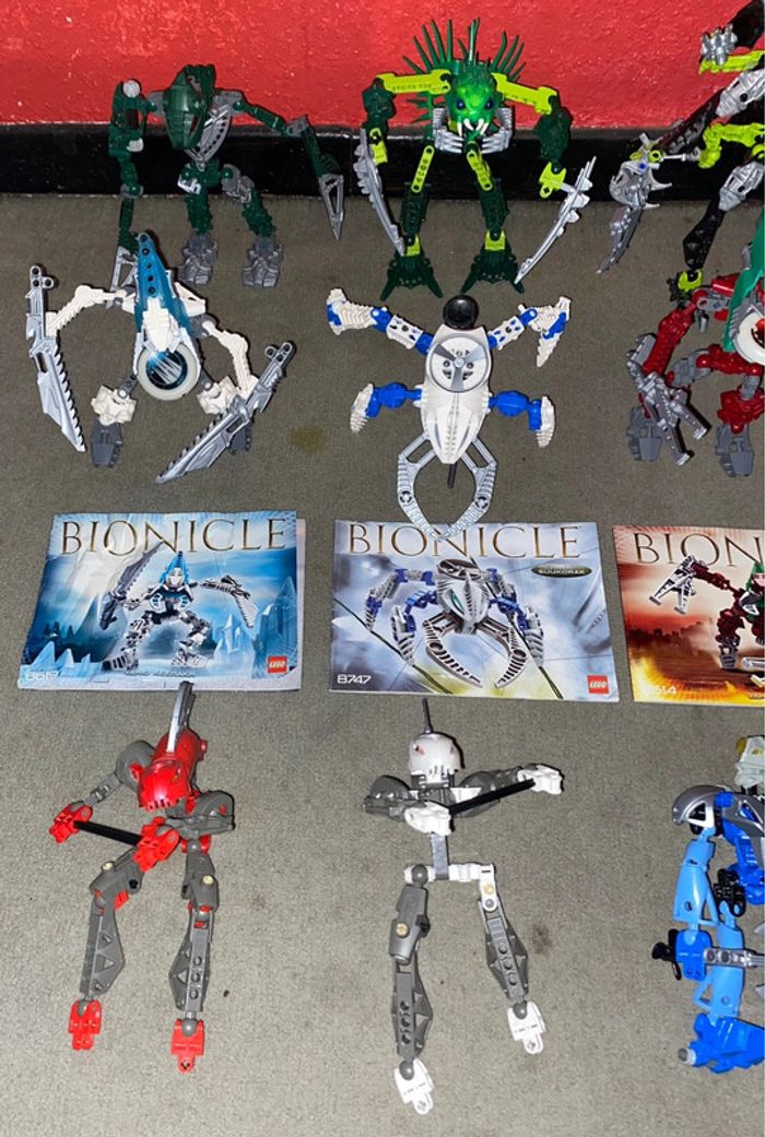 Grand lot Lego Bionicle X15 - photo numéro 5