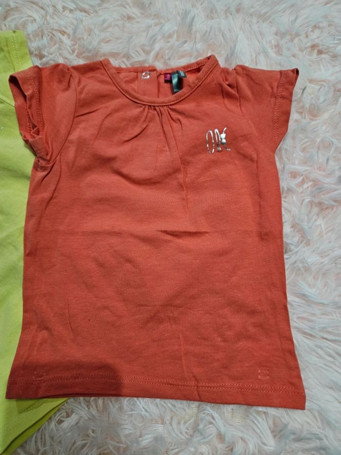 Lot t-shirt bébé - photo numéro 2