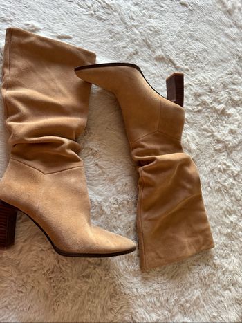 Bottes en daim
