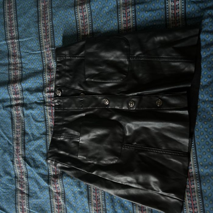 Jupe en cuir