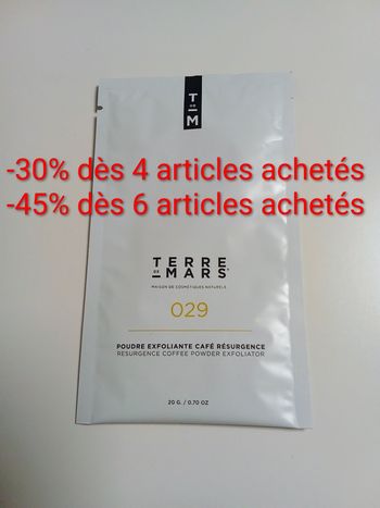 Exfoliant Café Résurgence 029 - Terre de Mars (20g) - NEUF
