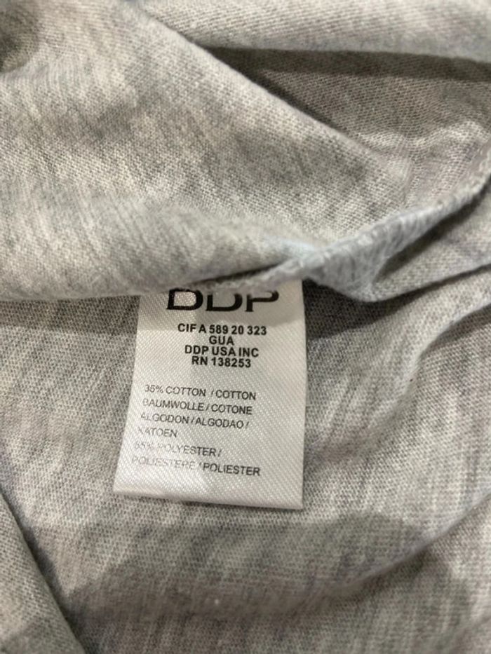 Teeshirt imprimé dingue de pop DDP gris - photo numéro 6