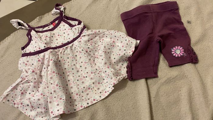 Ensemble pantacourt et tunique