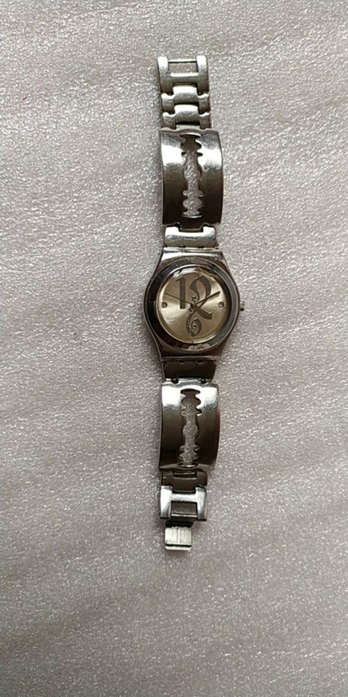 Montre swatch en métal - photo numéro 2