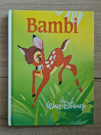 Livre Walt disney bambi