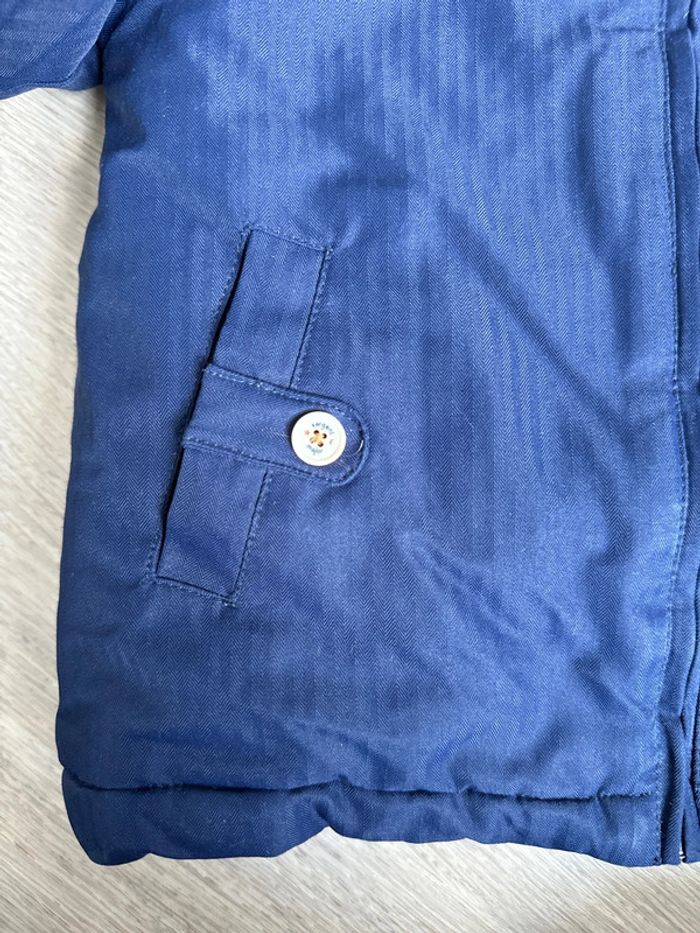 Manteau sergent major bleu marine 18 mois 80 cm - photo numéro 2