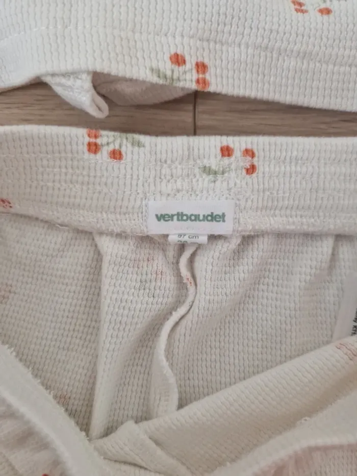 Pyjamas shorts fille Verbaudet – taille 36 mois - photo numéro 6