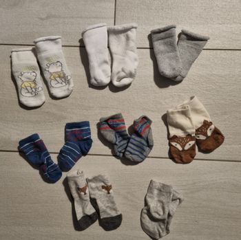 Lot chaussettes naissance