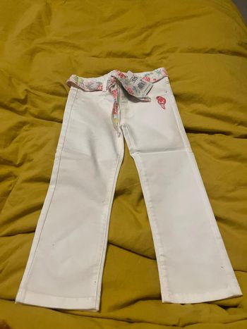 Superbe Jean d été fille 3/4 ans la compagnie des petits LCDP