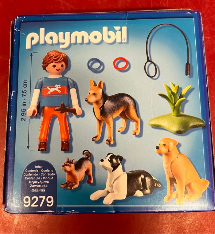 Entraineur et Chiens Playmobil Boite neuve - photo numéro 2