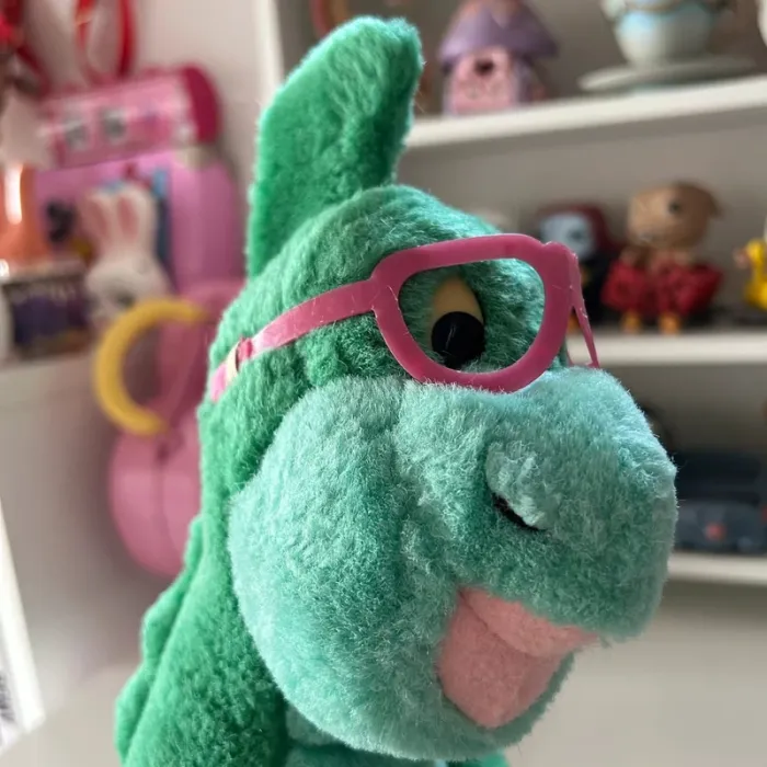 Peluche denver le dernier dinosaure - photo numéro 3
