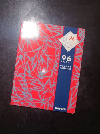 Petit cahier grands carreaux