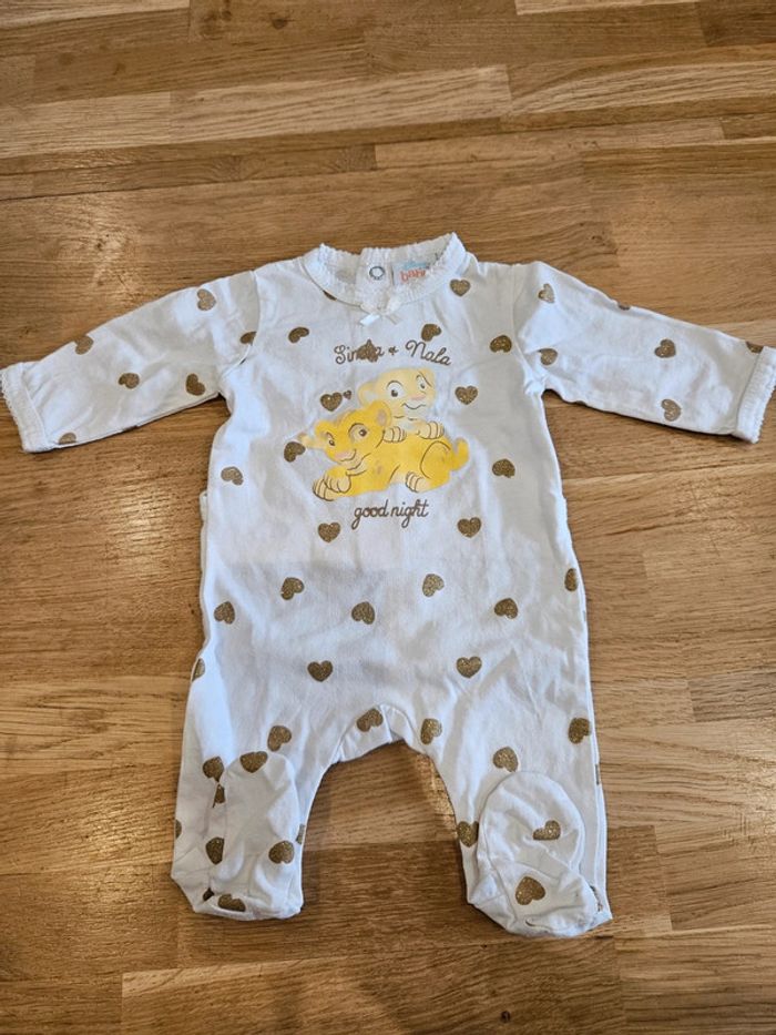 Pyjama léger 1 mois