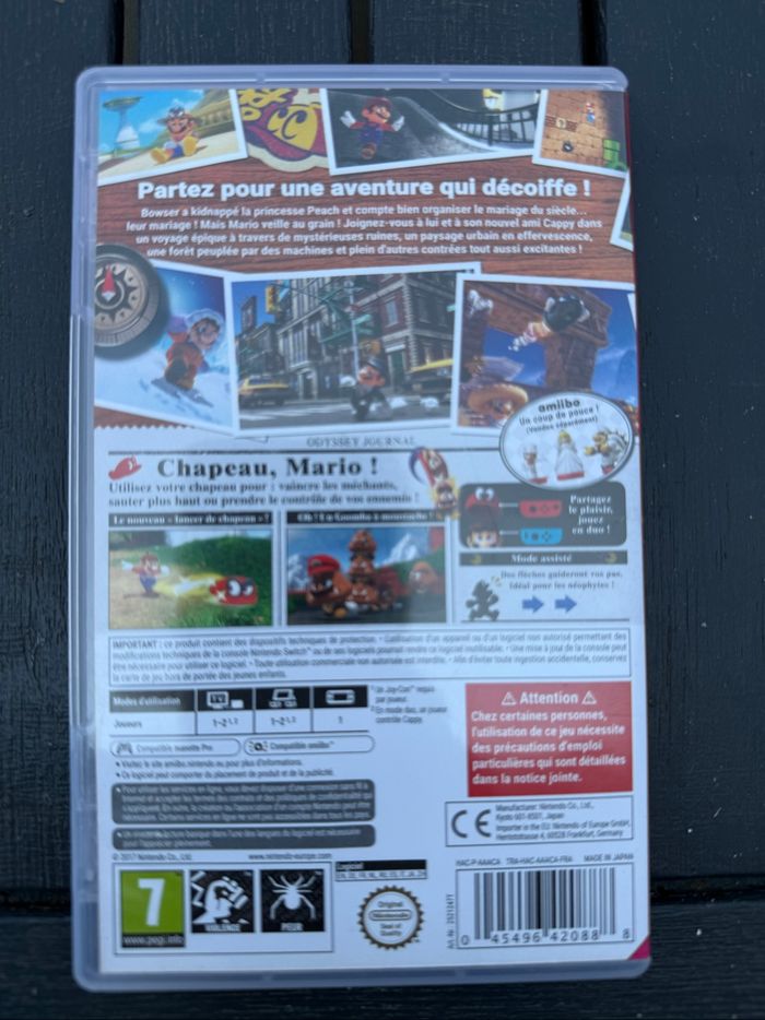 Super Mario odyssey switch - photo numéro 2